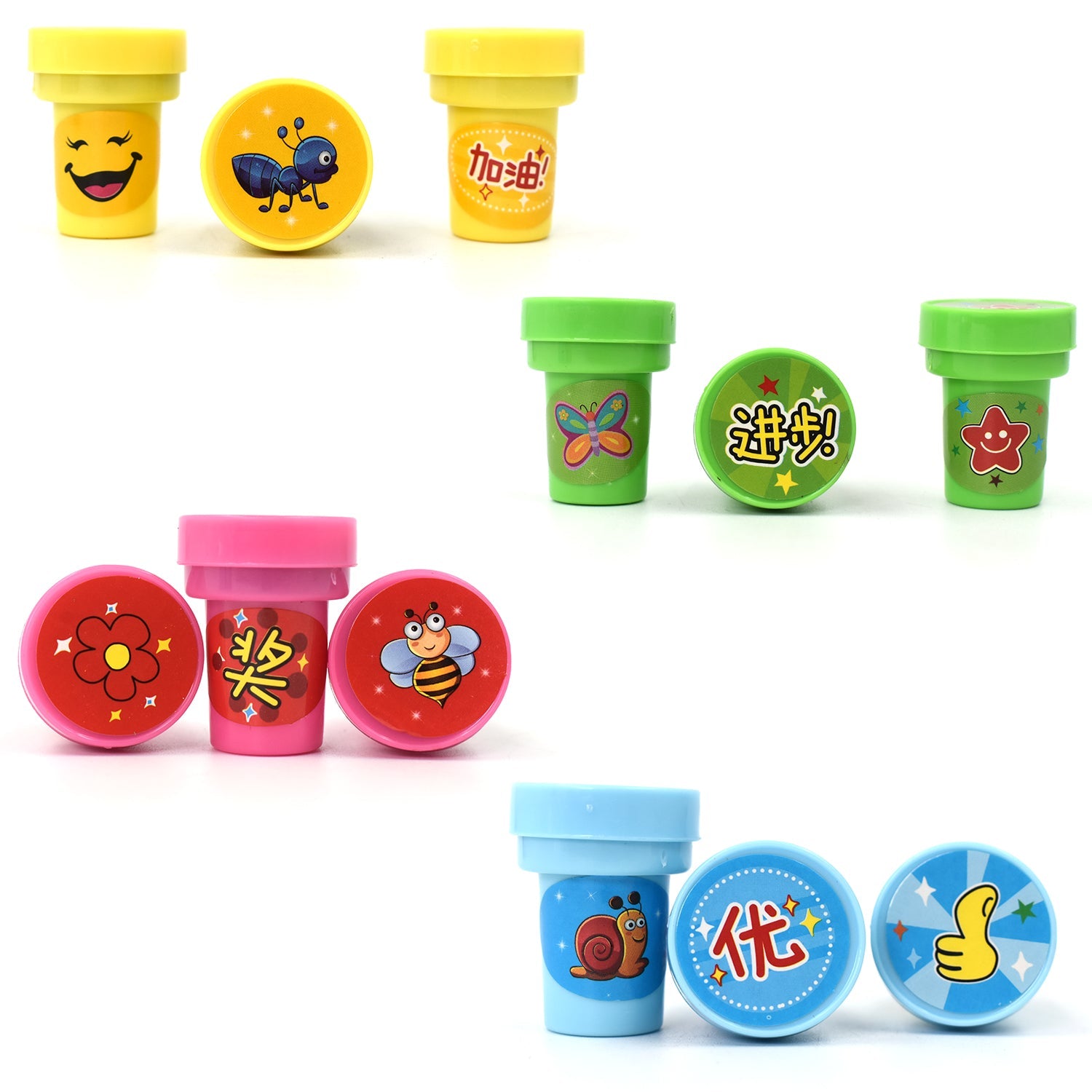 4805 12 Pc Stamp Set used in all types of household places by kids and children’s for playing purposes. freeshipping - DeoDap 4805 12 Pc Stamp Set used in all types of household places by kids and children’s for playing purposes. freeshipping - DeoDap